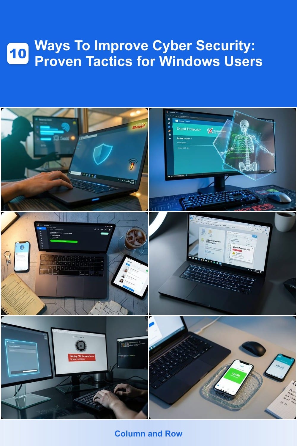10 Ways To Improve Cyber Security: Proven Tactics for Windows Users