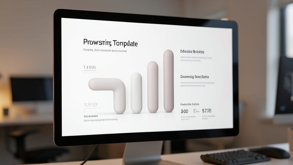 Minimalist 3D Infographic Templates for Reports