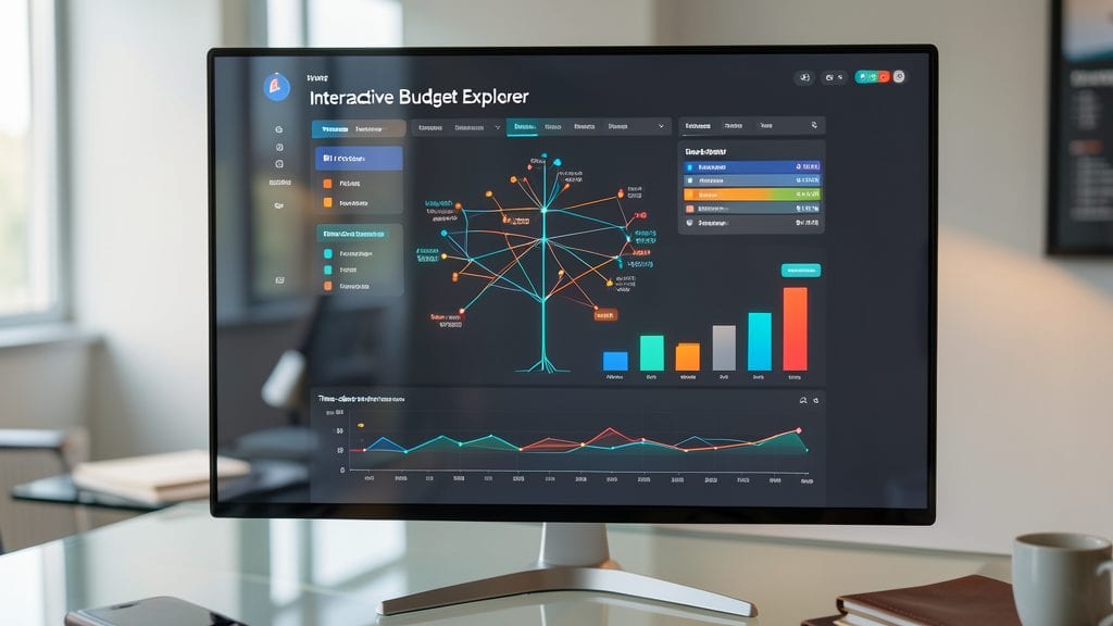 Interactive Budget Explorer with Drill-Down Filters