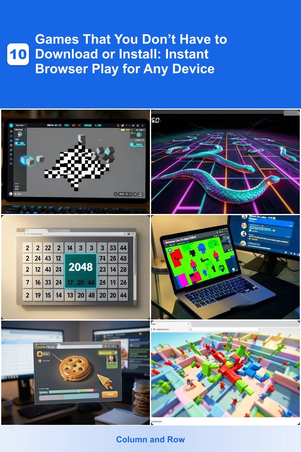 10 Games That You Don’t Have to Download or Install: Instant Browser Play for Any Device