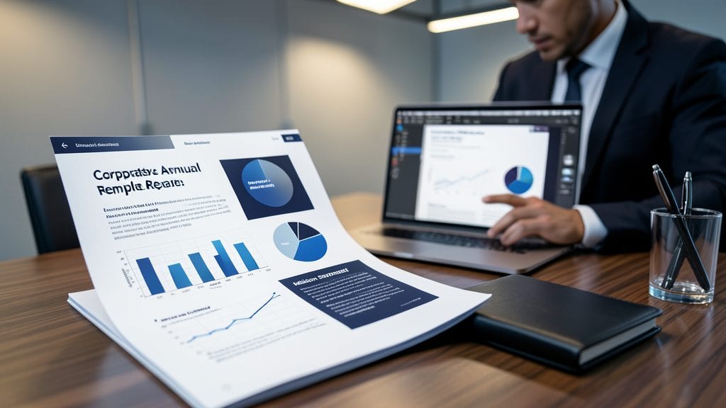 Corporate Annual Report Template