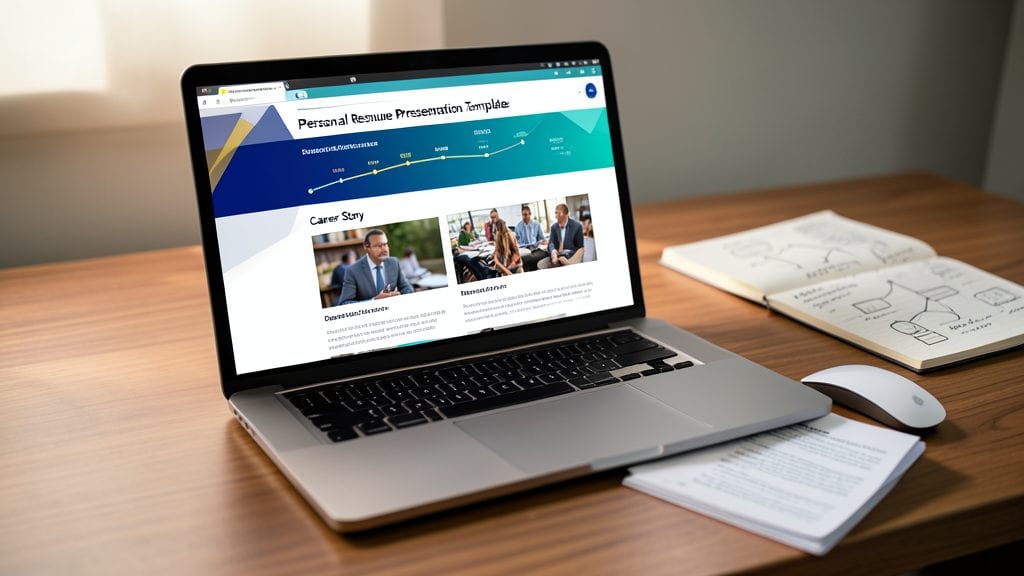 Personal Resume Presentation Template